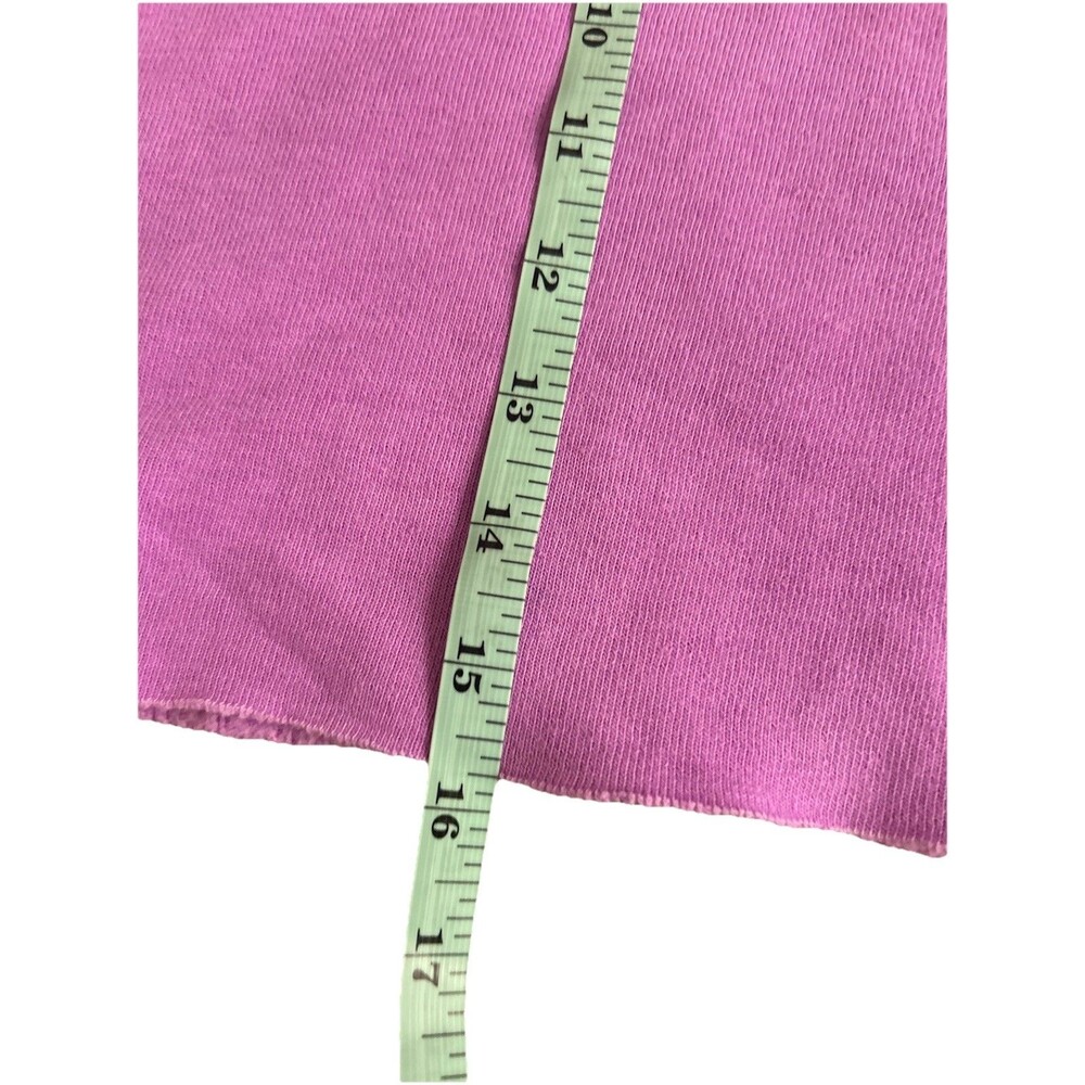 Aviator Nation Lavender Cropped Sweatshirt with Rainbow Stripe - Picture 8 of 9